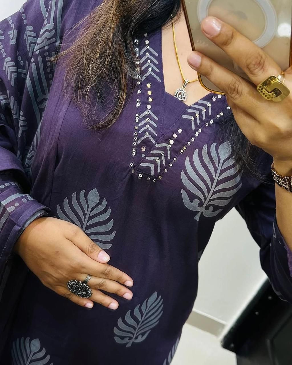 Festive Designer Wear Style Kurti Pattern Pant With Duppta Set